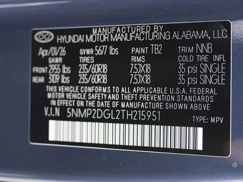 New 2026 Hyundai Santa Fe SEL AWD/4WD image 24