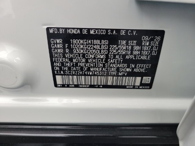 New 2027 Honda HR-V EX-L image 41