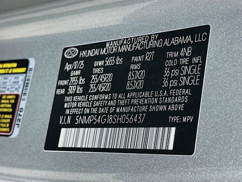 Certified 2025 Hyundai Santa Fe Calligraphy FWD image 32