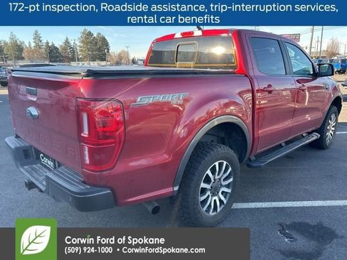 Used 2021 Ford Ranger Lariat w/ Equipment Group 501A High image 3