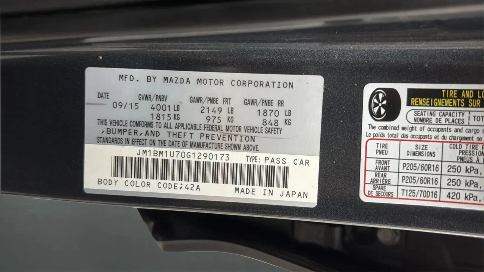 Used 2016 MAZDA MAZDA3 i Sport w/ Preferred Equipment Package FWD image 25