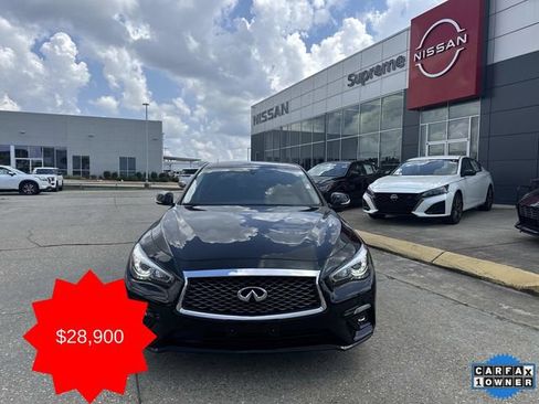 Used 2022 INFINITI Q50 Luxe w/ Cargo Package image 2
