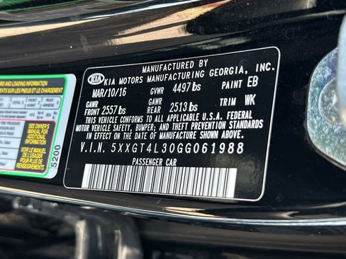 Used 2016 Kia Optima LX w/ Option Group 014 FWD image 22
