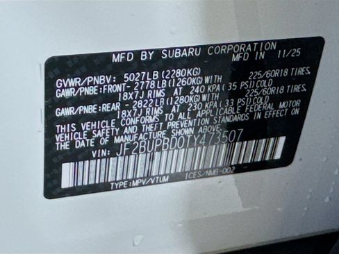 New 2026 Subaru Outback Premium AWD/4WD image 42