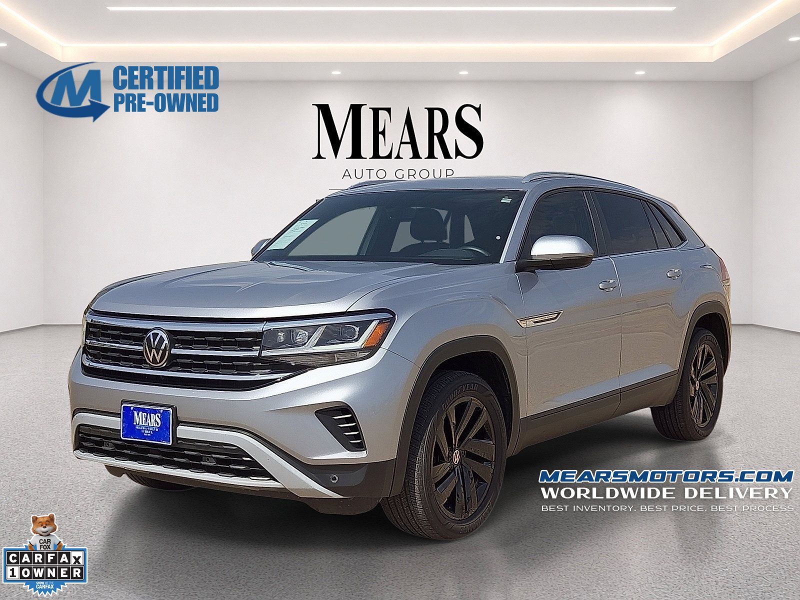 Used 2023 Volkswagen Atlas Cross Sport SE w/ Panoramic Sunroof Package FWD image 1