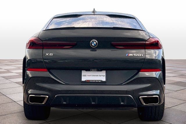 Used 2021 BMW X6 M50i w/ Premium Package AWD/4WD image 4