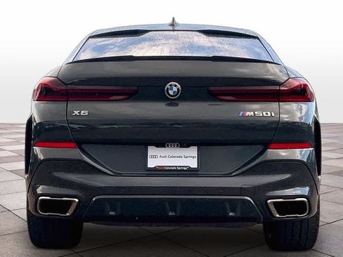 Used 2021 BMW X6 M50i w/ Premium Package AWD/4WD image 4
