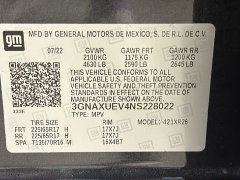 Used 2022 Chevrolet Equinox LT AWD/4WD image 28