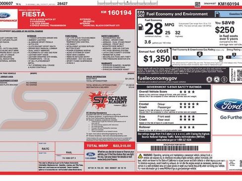 Used 2019 Ford Fiesta ST image 15