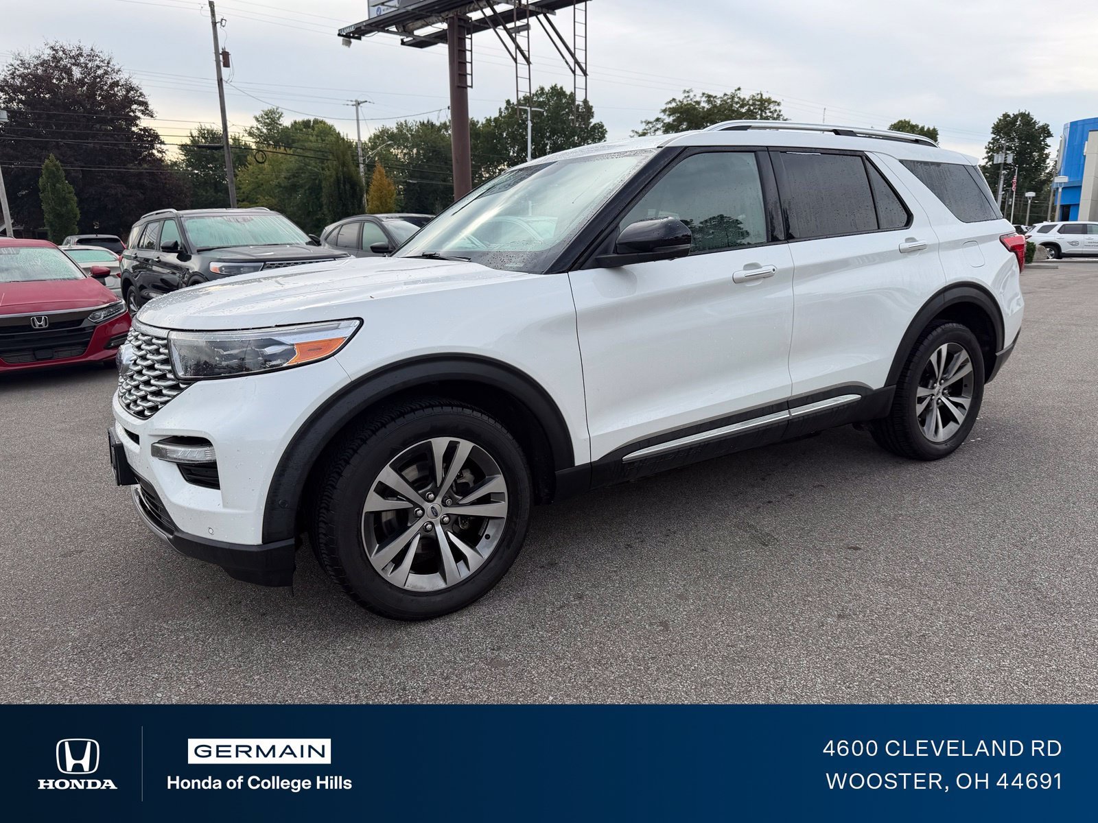 Used 2020 Ford Explorer Platinum w/ Premium Technology Package AWD/4WD image 1