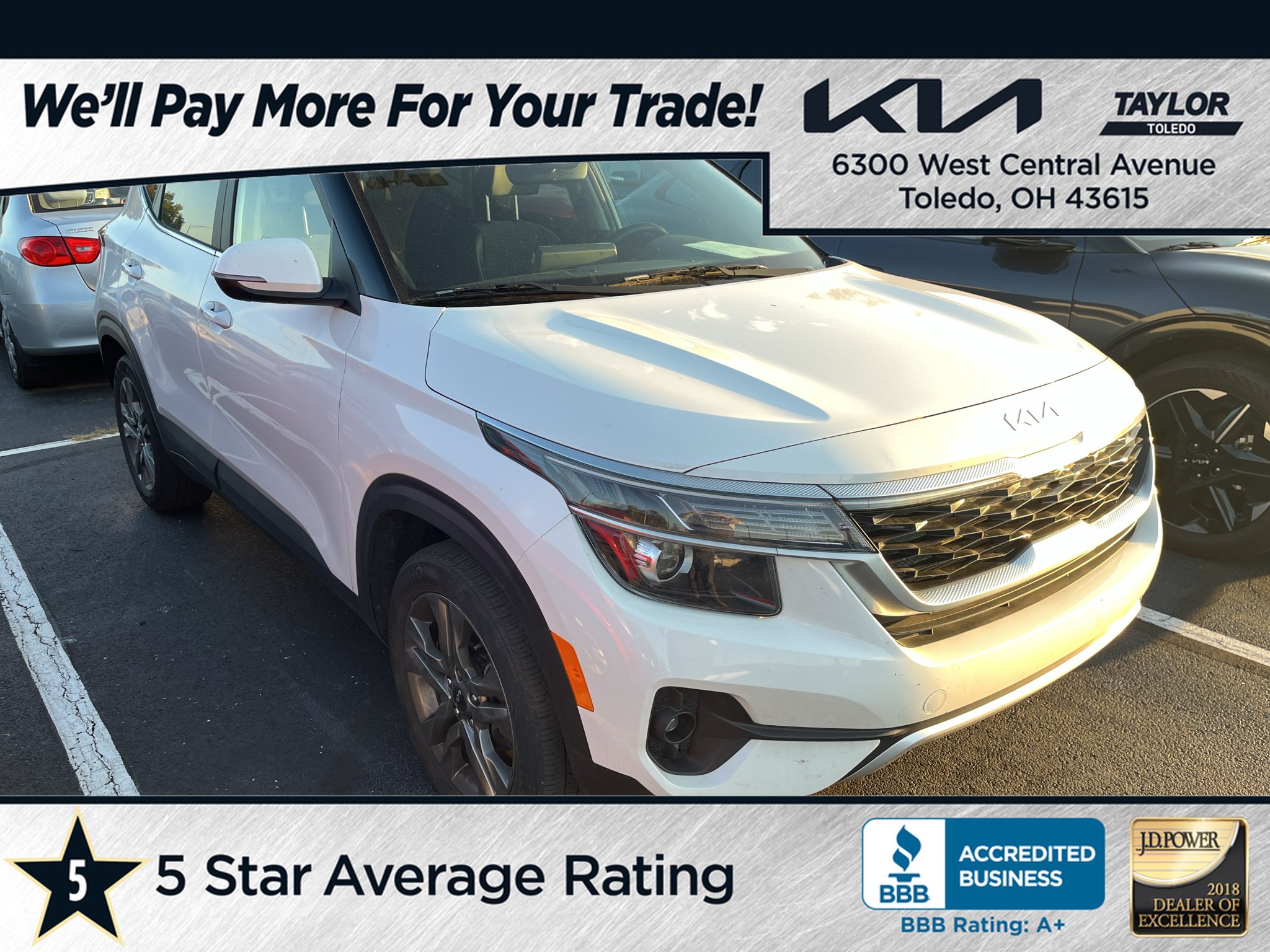 Used 2022 Kia Seltos S FWD image 1