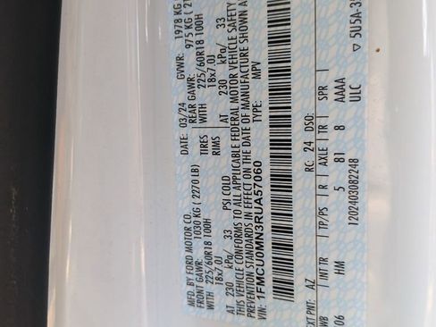 Used 2024 Ford Escape ST-Line w/ Tech Pack #1 image 33