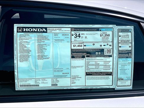 New 2026 Honda Civic Sport image 14