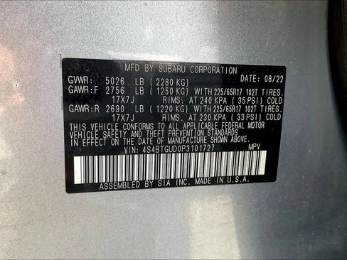 Used 2023 Subaru Outback Wilderness AWD/4WD image 18