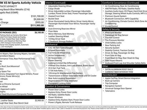 Used 2018 BMW X5 M w/ Executive Package image 39