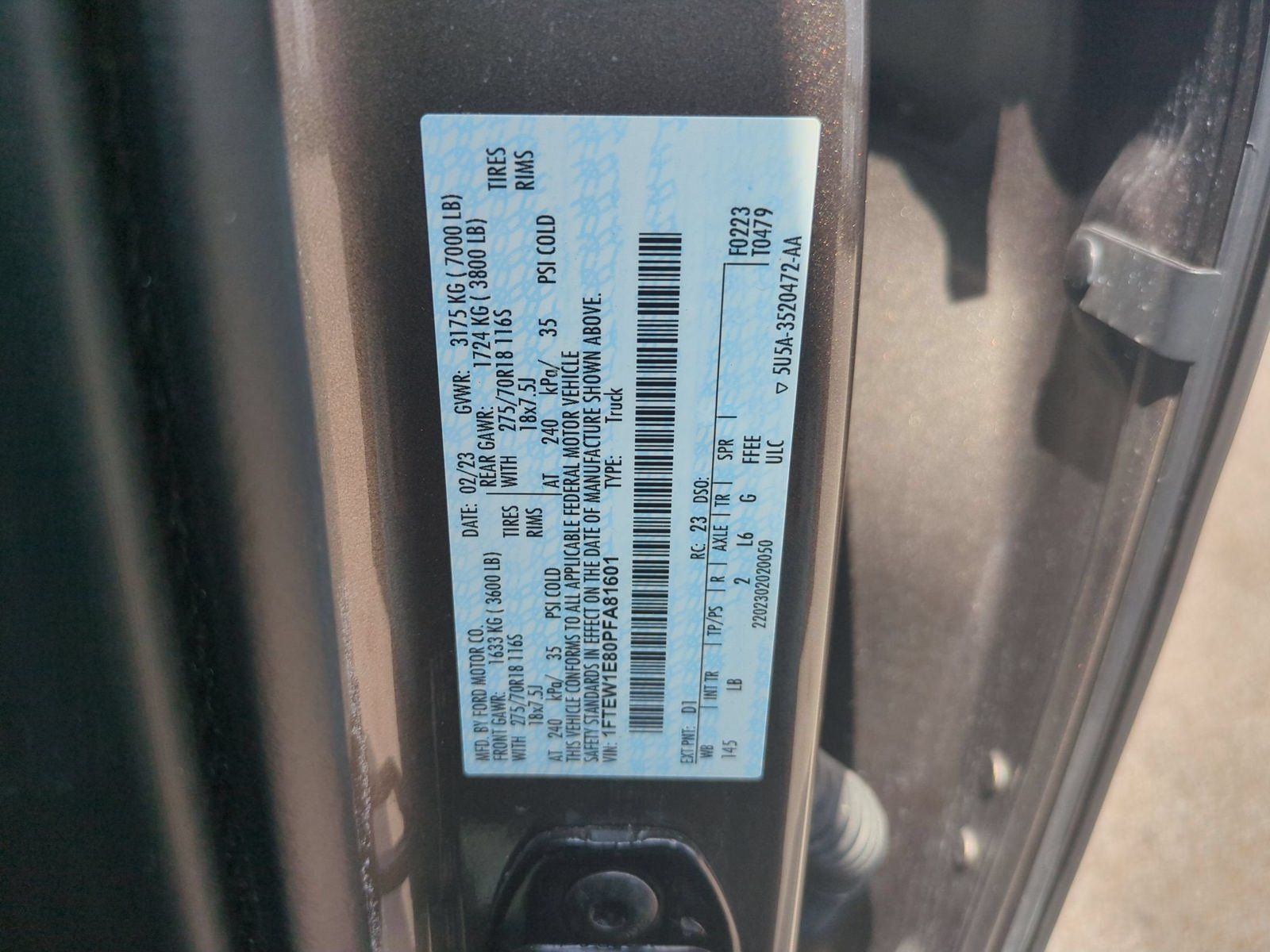 Used 2023 Ford F150 Tremor AWD/4WD image 26