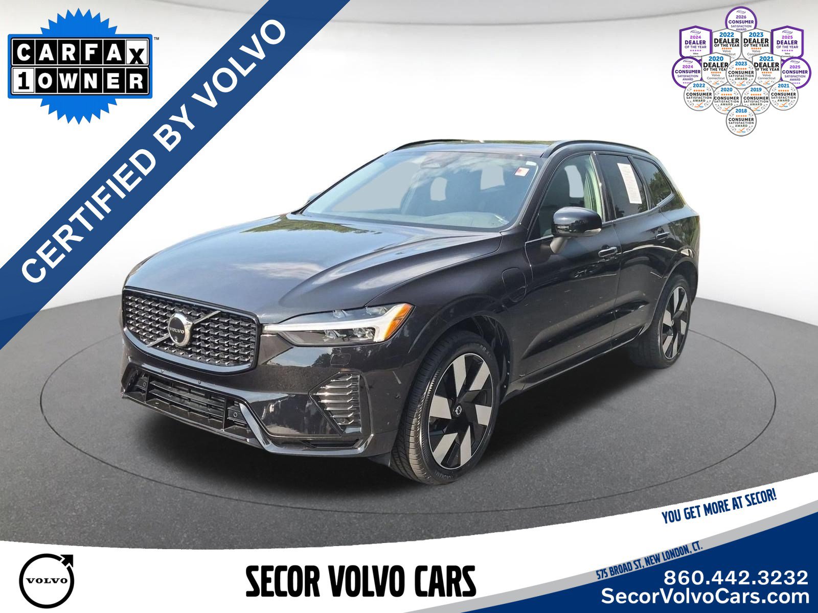 Certified 2024 Volvo XC60 T8 Plus w/ Protection Package Premier AWD/4WD image 1