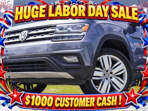 Used 2019 Volkswagen Atlas SE w/ Towing Package FWD image 2