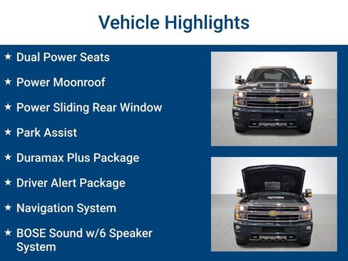 Used 2018 Chevrolet Silverado 2500 High Country w/ Duramax Plus Package AWD/4WD image 3