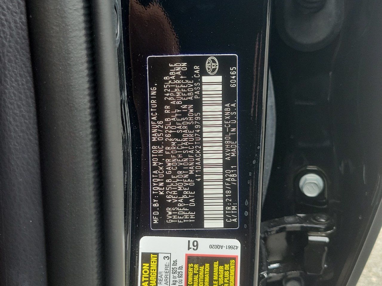 Used 2026 Toyota Camry LE FWD image 34
