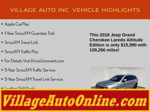 Used 2018 Jeep Grand Cherokee Altitude AWD/4WD image 32