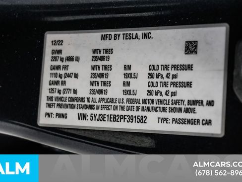 Used 2023 Tesla Model 3 Long Range AWD/4WD image 50