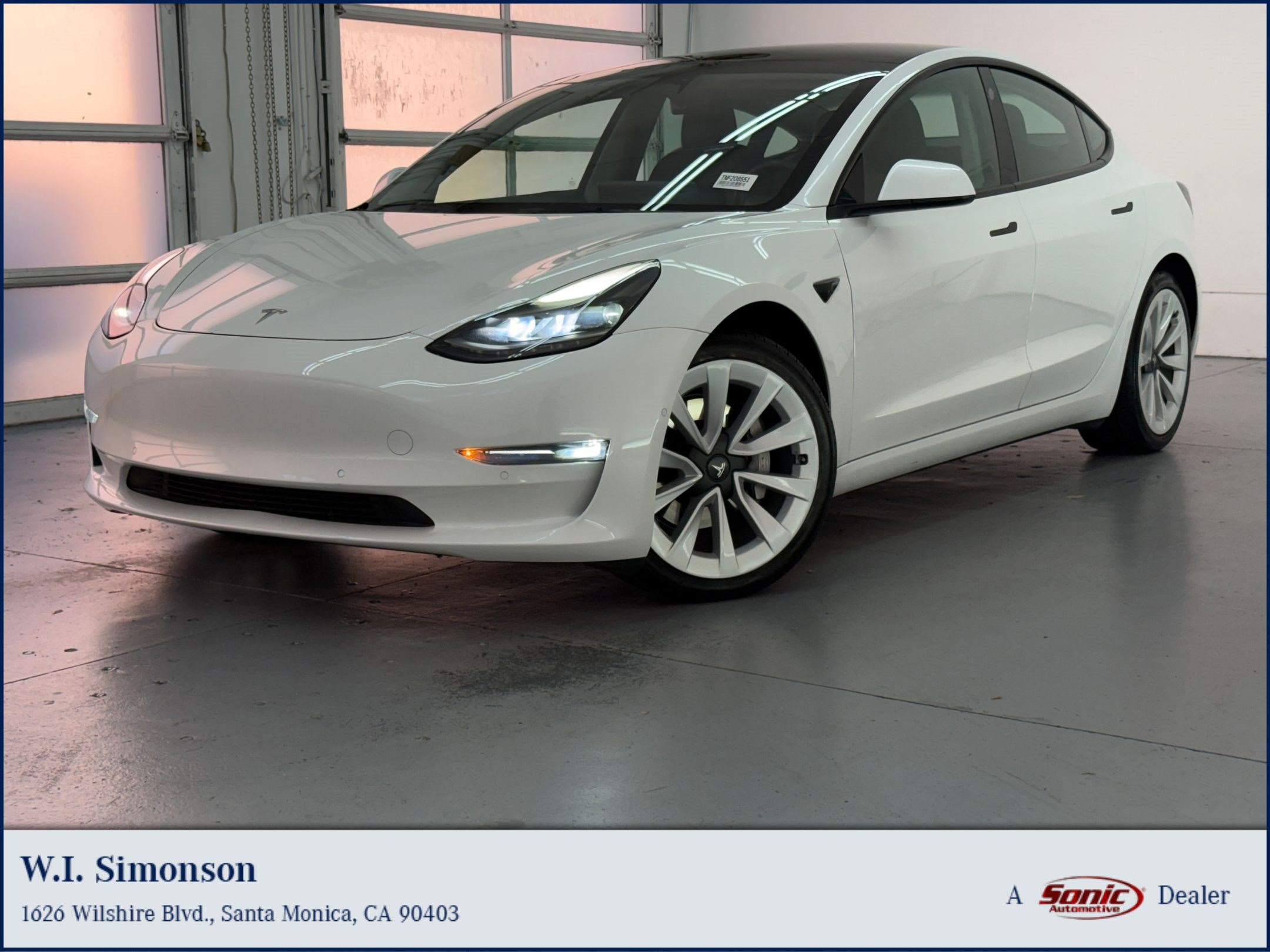 Used 2022 Tesla Model 3 Long Range AWD/4WD image 1