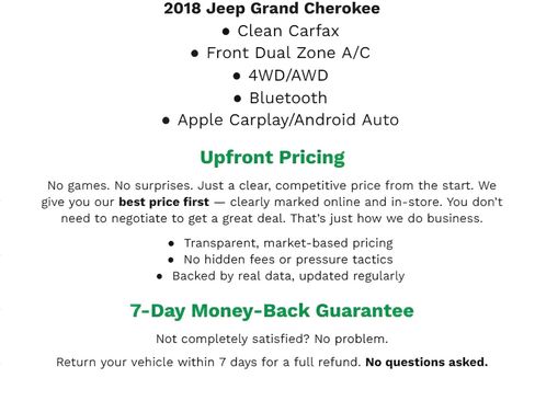 Used 2018 Jeep Grand Cherokee Altitude image 2