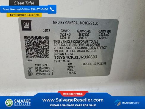 Used 2018 Cadillac Escalade Premium Luxury w/ LPO, Radiant Package AWD/4WD image 17