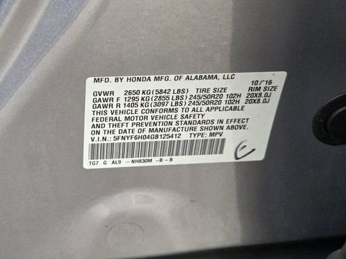 Used 2016 Honda Pilot Elite image 28
