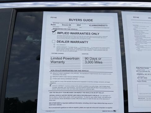 Used 2024 Buick Encore GX Preferred FWD image 5