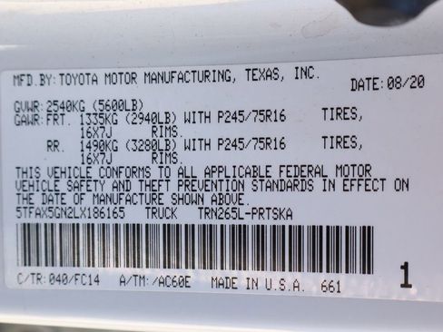 Used 2020 Toyota Tacoma SR5 image 47