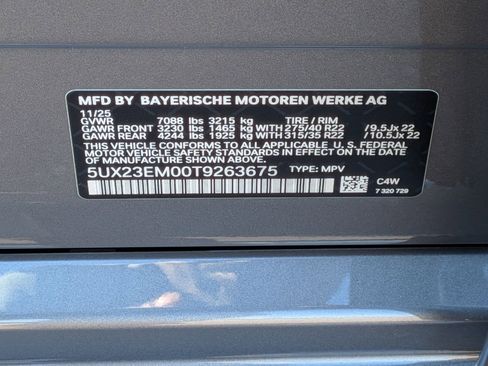 New 2026 BMW X7 xDrive40i w/ M Sport Package image 44