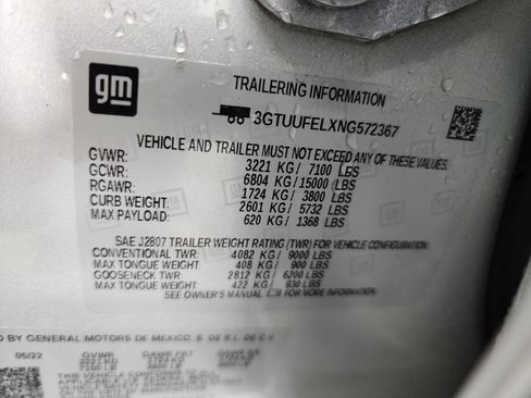 Used 2022 GMC Sierra 1500 AT4X image 77