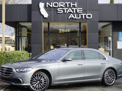 Used 2021 Mercedes-Benz S 580 4MATIC Sedan image 1