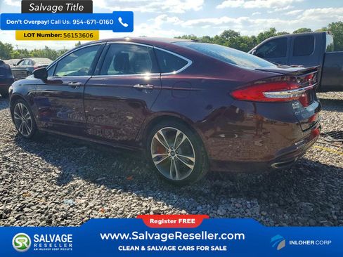 Used 2018 Ford Fusion Titanium FWD image 3