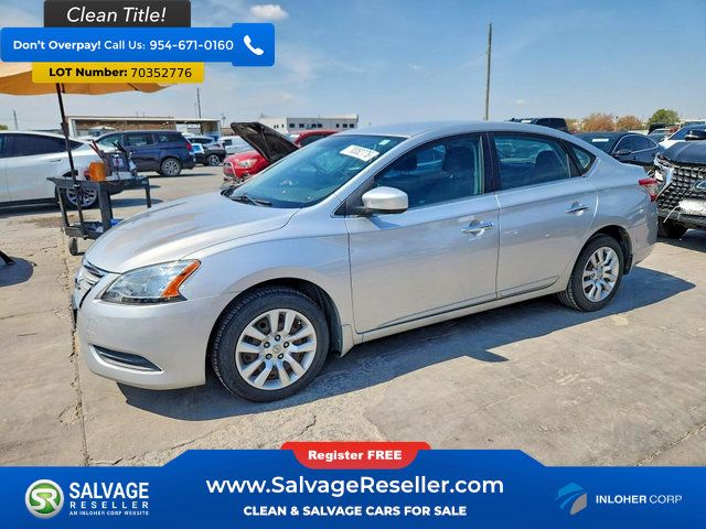 Used 2015 Nissan Sentra S w/ Protection Package FWD image 1