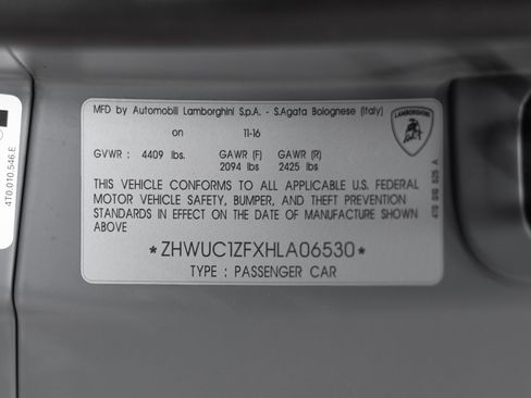 Used 2017 Lamborghini Huracan LP 610-4 Avio image 95