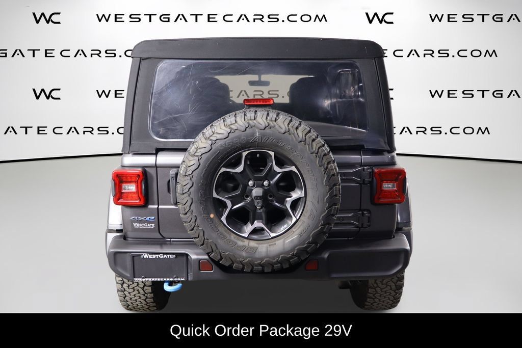 Used 2021 Jeep Wrangler Unlimited Rubicon 4xe AWD/4WD image 4