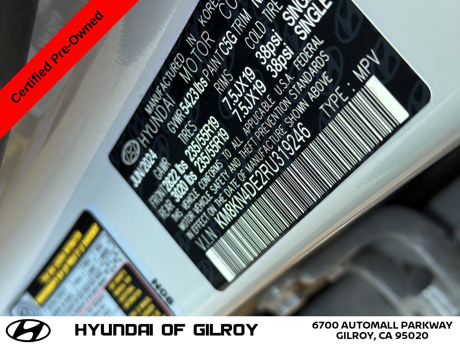 Certified 2024 Hyundai Ioniq 5 SEL RWD image 30