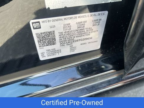 Certified 2026 Chevrolet Silverado 1500 Custom Trail Boss AWD/4WD image 39