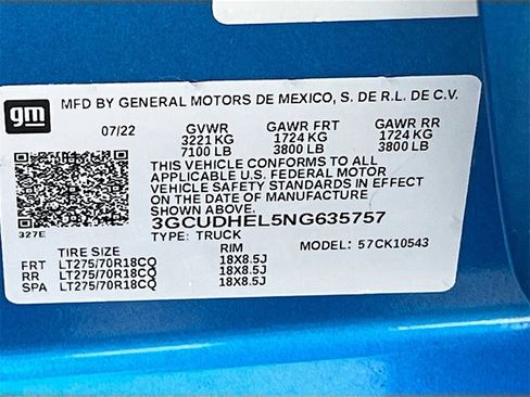 Used 2022 Chevrolet Silverado 1500 ZR2 w/ Technology Package image 31