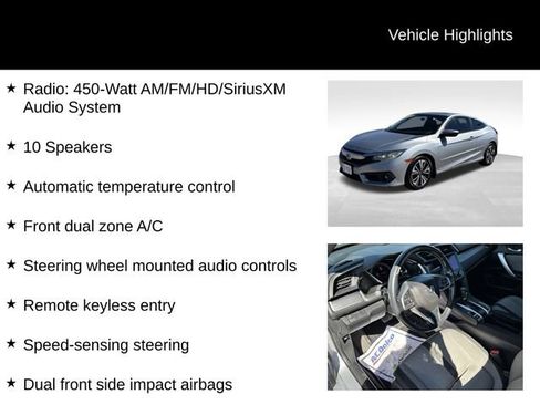 Used 2018 Honda Civic EX-T image 7