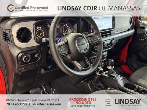 Certified 2025 Jeep Wrangler Unlimited Sport AWD/4WD image 19