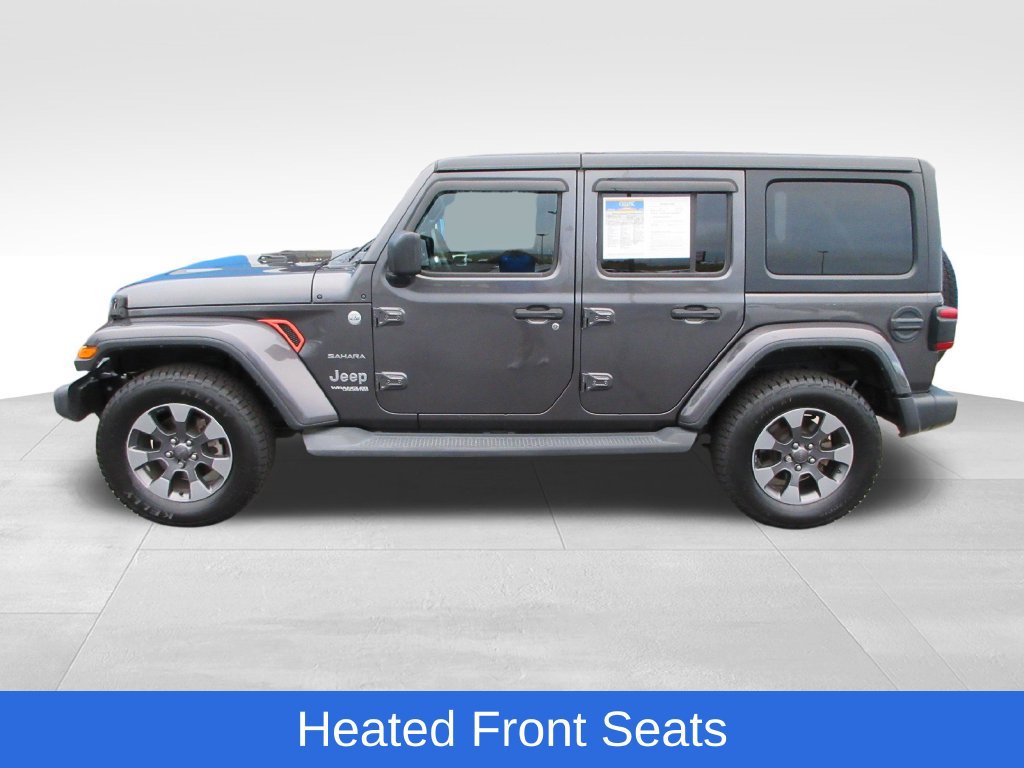 Used 2018 Jeep Wrangler Unlimited Sahara w/ Safety Group AWD/4WD image 2