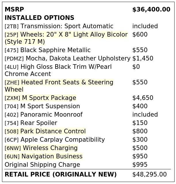 Used 2018 BMW X2 sDrive28i w/ M SportX Package FWD image 4