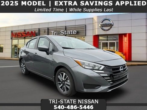 New 2025 Nissan Versa SV w/ Trunk Package image 1