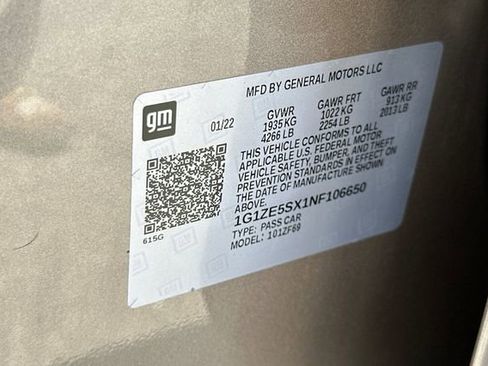 Used 2022 Chevrolet Malibu Premier FWD image 36