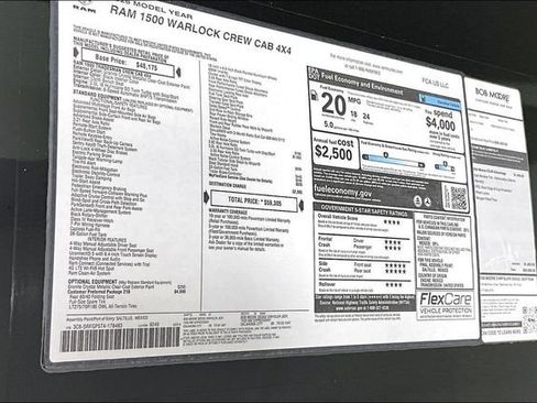 New 2026 RAM 1500 Classic Warlock AWD/4WD image 14
