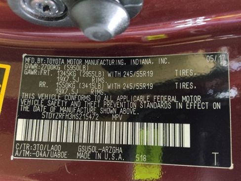 Used 2017 Toyota Highlander Limited image 33